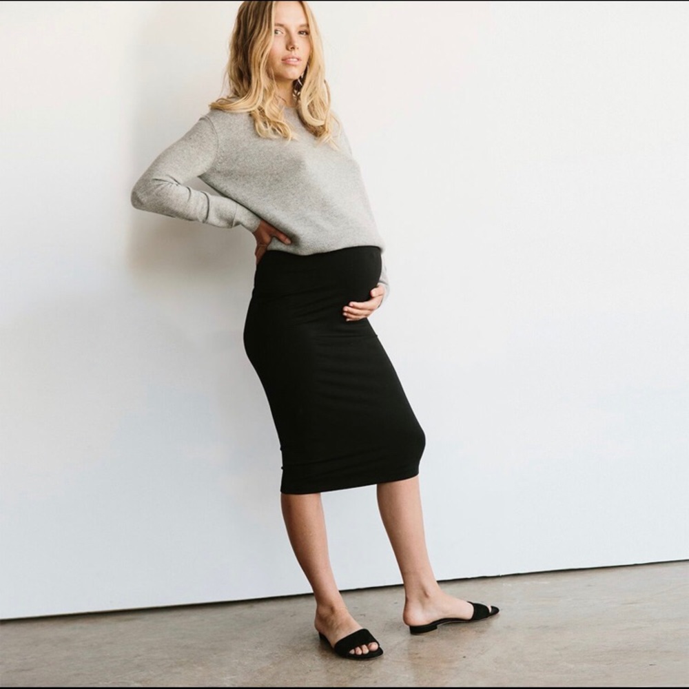 Storq maternity pencil skirt size P